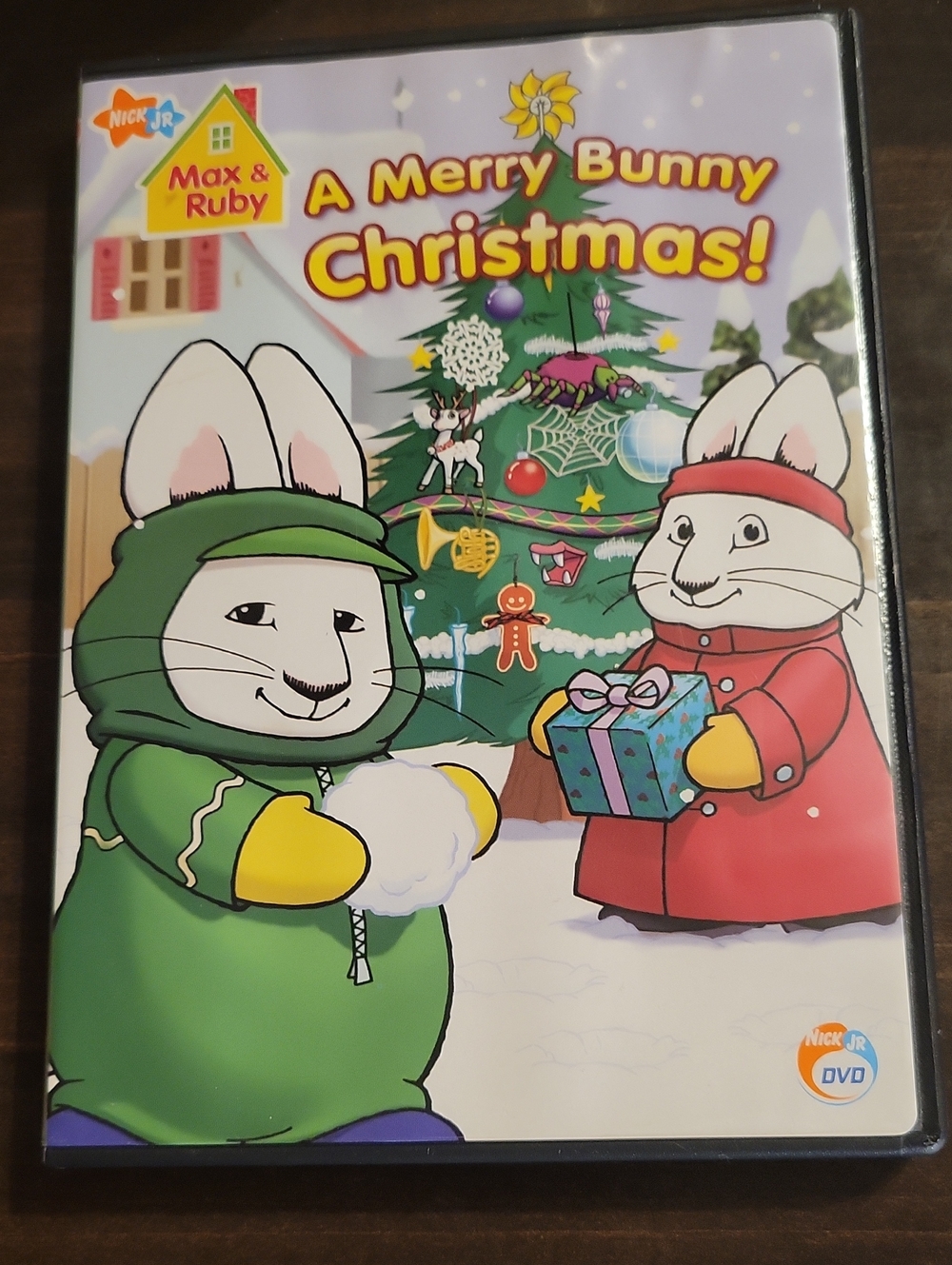 Max & Ruby A Merry Bunny Christmas! Holiday Kids DVD - Red & Green
